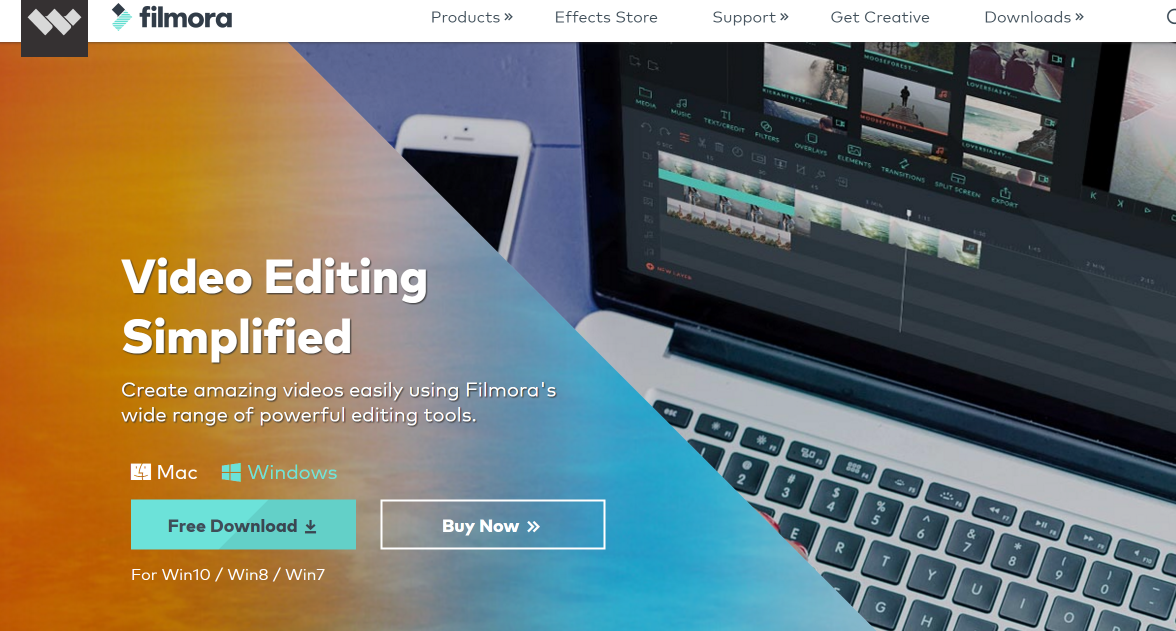 Filmora Editing Software Free Download
